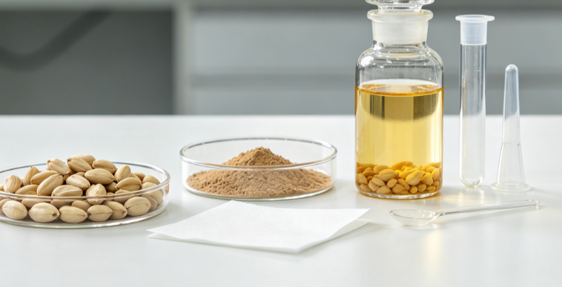 Determination of Kernel Oil Content in Camellia oleifera