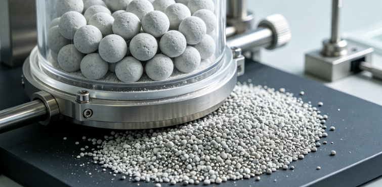 Durability Assessment of Heat Storage Balls for Sulfuric Acid Converters