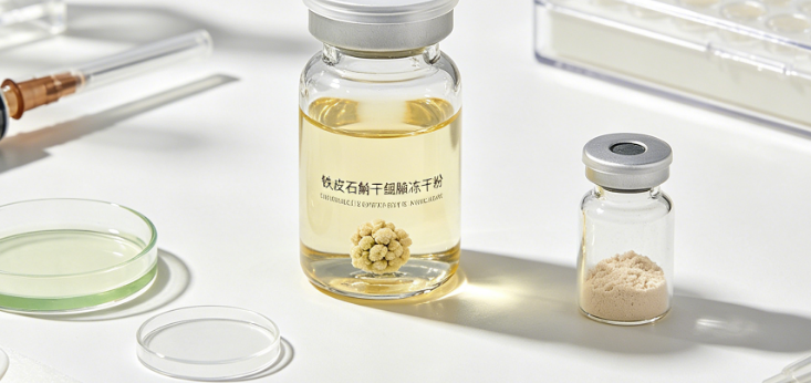 Bioactivity Assessment of Dendrobium officinale Stem Cell Lyophilized Powder