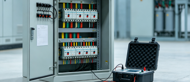 Substation Distribution Cabinet Testing