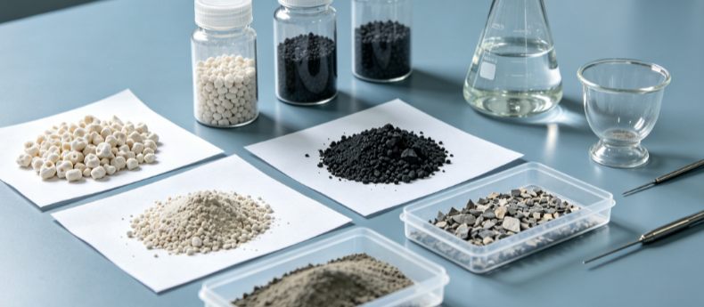 Magnetic Diatomite Composites Testing
