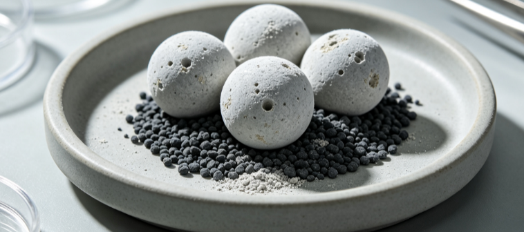 Assessment of Heat Storage Balls for Sulfuric Acid Converters