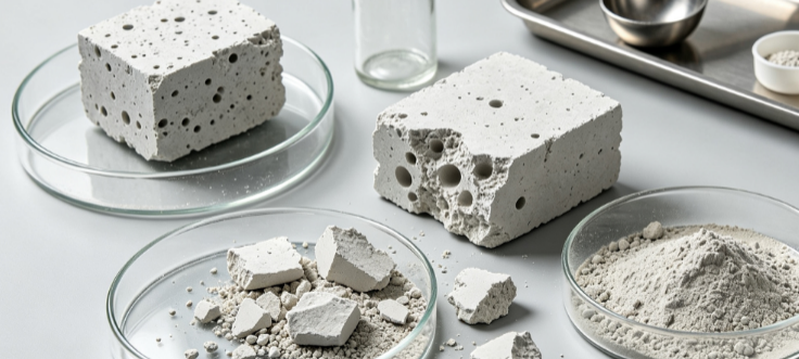Evaluation of Porous Solid Ammonia Storage Blocks