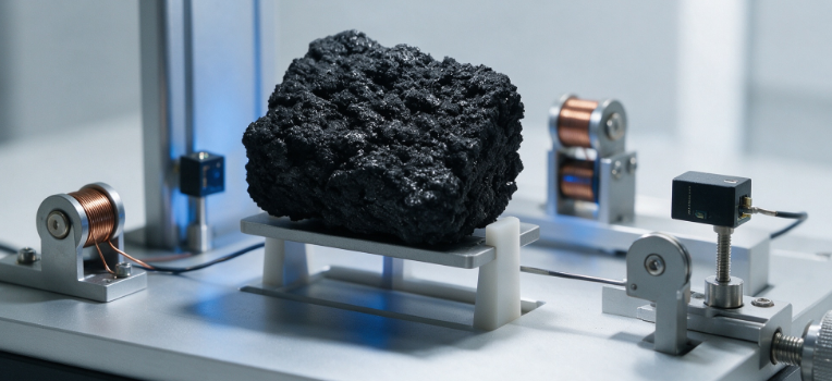 Magnetic Expanded Graphite Testing