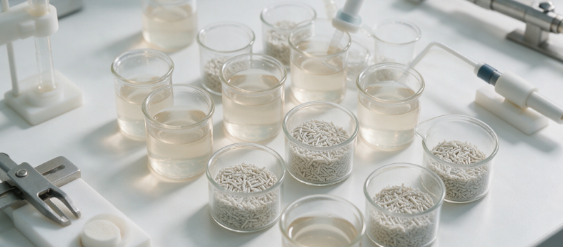 Antimony Tellurate Nanorod Biofiltration Media Testing
