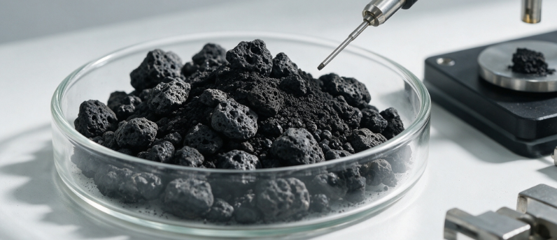 Sludge‑Based Activated Carbon Testing