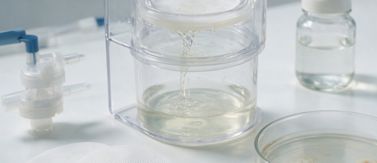 Filtration Sterilisation Efficiency Testing