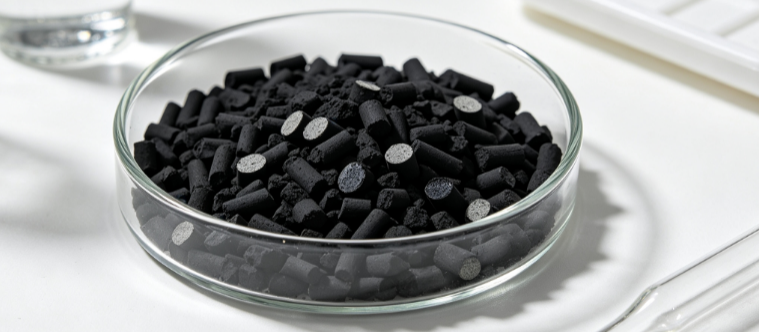 Characterization of Core‑Shell Granular Activated Carbon