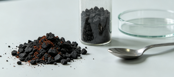 Functional Characterization of Iron‑Modified Biochar